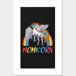 Momicorn - Gift for cool moms Posters and Art